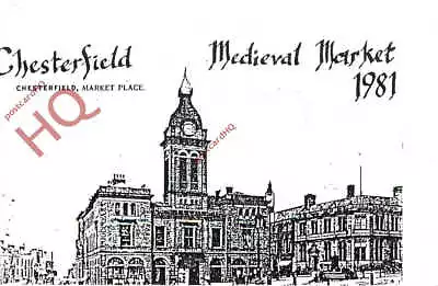 Picture Postcard>>Chesterfield Medieval Market Place [Abba] • £2.39